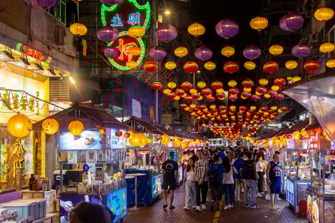 Street food por la noche