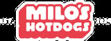 Milos Hotdogs logo